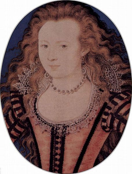 Nicholas Hilliard Elizabeth, Queen of Bohemia, daughter of James I